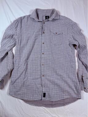johnnie-O Medium Men's Button-Up Plaid Shirt